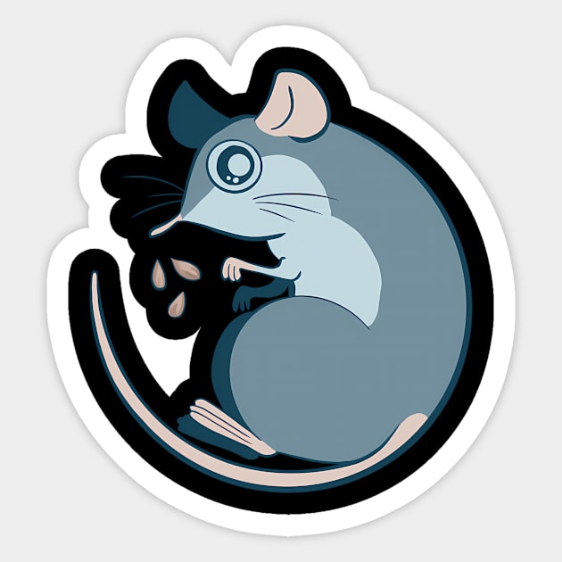 Alabama Beach Mouse Sticker by Good Stafe